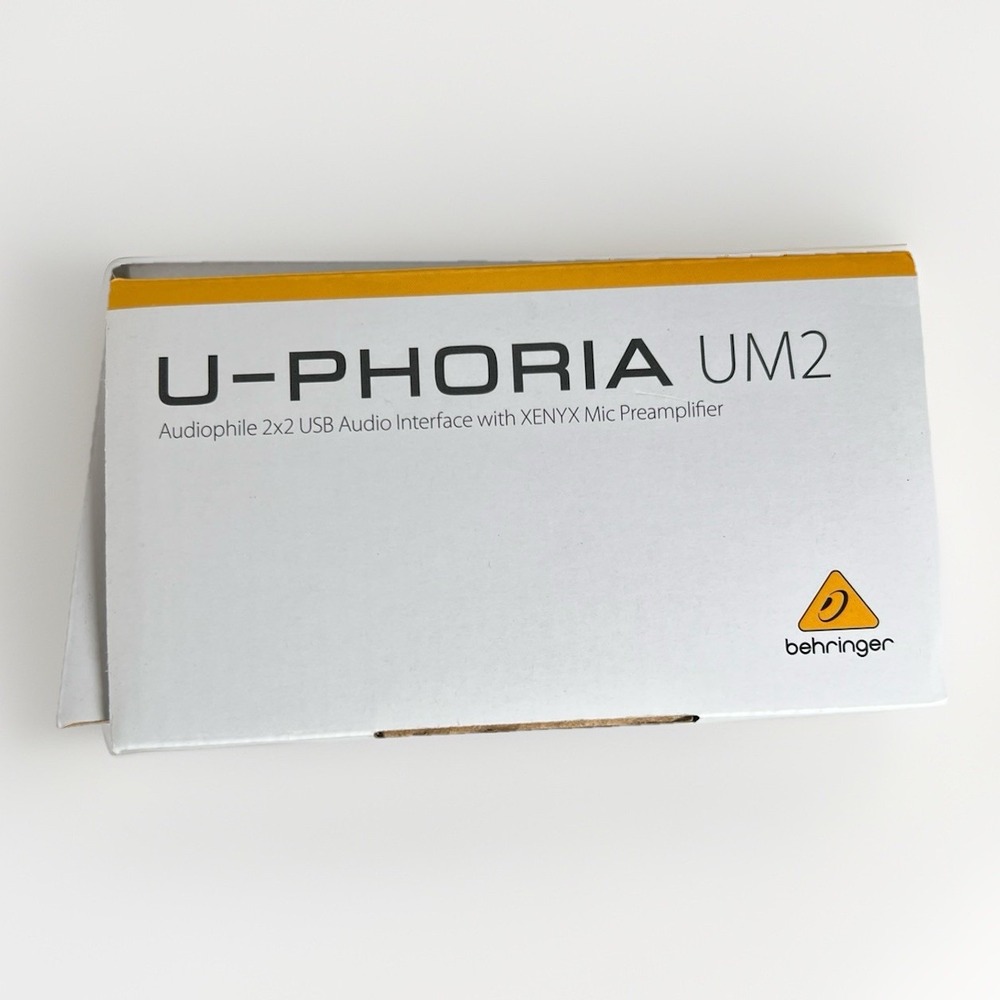 Behringer U-PHORIA UM2 Single Channel Audio Interface - Black - Picture 5 of 5